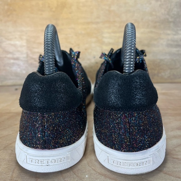 Tretorn Camden 4 GLITTER SPARKLE Womens Size 7 Shoes Sneakers Multicolor - Picture 5 of 10